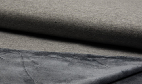 Kuschel Sweat Hellgrau