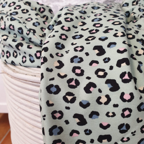 Stenzo Jersey Animal Print Grün