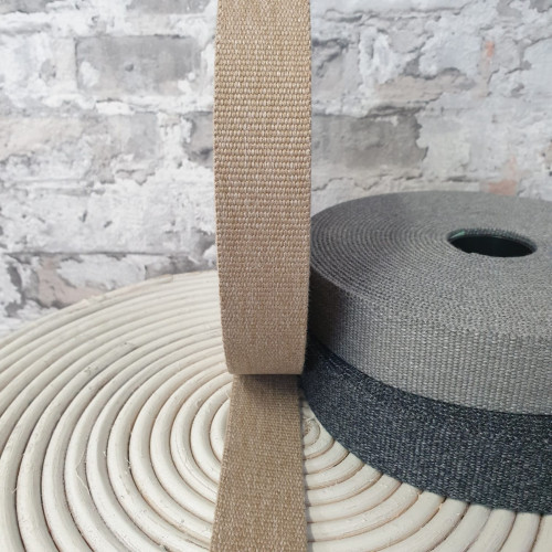 Gurtband Braun 3cm