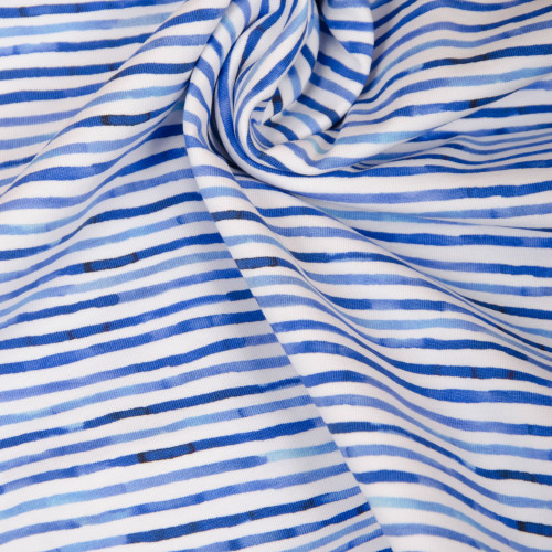 Hilco Jersey Neptunus Blau Weiß Gestreift