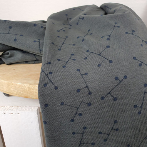 Jersey Grau Schwarze Sticks Matrix