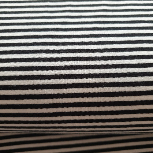 Stenzo Jersey Scharz Weiß Gestreift