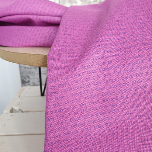 Makower Baumwollstoff Alison Glass pink