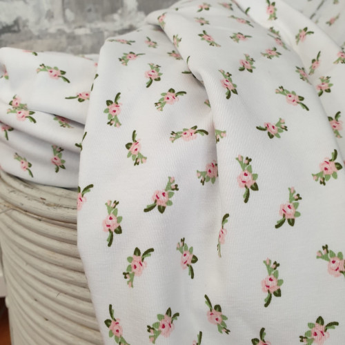 Stenzo Jersey Blumen Print Weiß