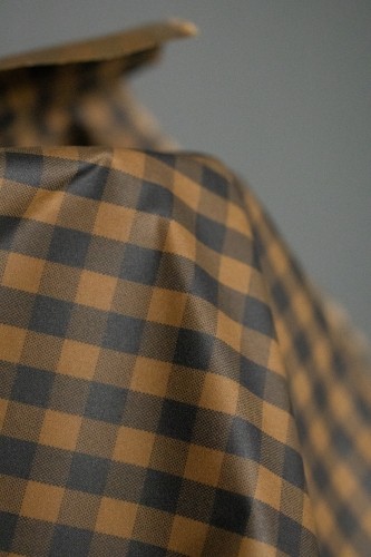 Merchant and Mills Gingham Oilskin Ginger Biscuit