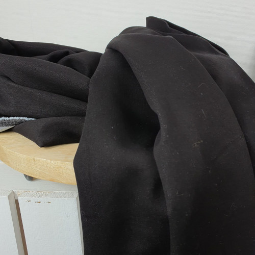 Hosenstoff Baumwolle Jeans Schwarz